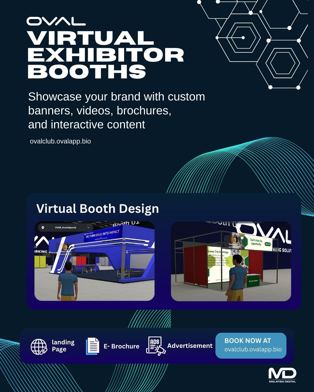 Oval Virtual Collaboration - spatial voices, video, chat and team rooms